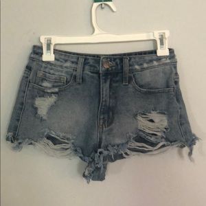 Blue Jean Shorts